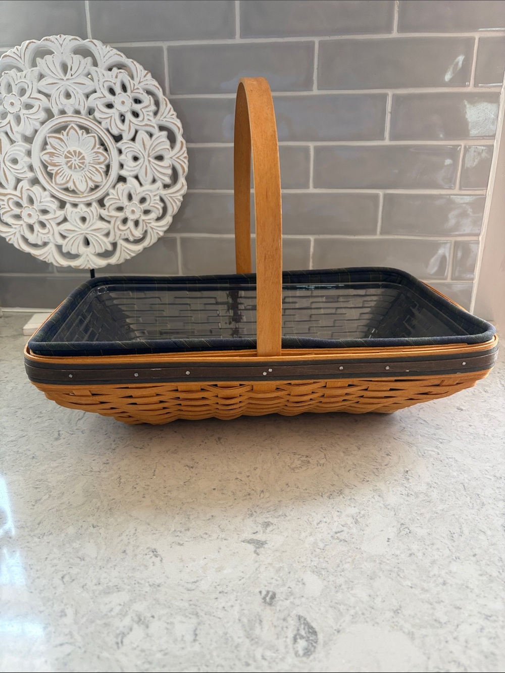 Longaberger 2000 Spring Meadow Basket Century Celebration Collectors Club set